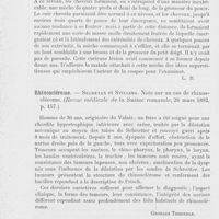 0218 - Page 214 - Revue des publications périodiques. Revue de dermatologie. Plique. — Henry-w. Stelwagon. A Case of Plica. (The American Journal of the Medical Sciences, décembre 1892) / Rhinosclérome. — Secretan et Stilling. Note sur un cas de rhinosclérome. (Revue médicale de la Suisse romande, 28 mars 1892) / Xanthome. Mc Call Anderson. A case of xanthoma tuberosum in a child. (The Brit. Med. Journ., 3 décembre 1892)