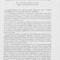 1211 - Page 1211 - Société française de dermatologie et de syphiligraphie. Séance supplémentaire du 16 novembre 1893. Inoculations expérimentales de la blennorrhagie faites à Lariboisière, dans le service du docteur Peyrot. Traitement préventif et abortif par le Dr Eug. Boureau / Gangrène des deux testicules compliquant une blennorrhagie par le Dr Georges Bogdan