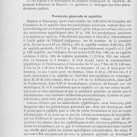0804 - Page 792 - Revue des sociétés savantes. Société médicale des hôpitaux de Paris. Séance du 27 octobre 1899. Note sur un cas de purpura foudroyant suivi de guérison / Paralysie générale et syphilis
