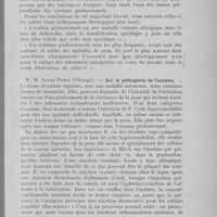 0023 - Page 11 - VIIIe congrès international de dermatologie et de syphiligraphie (Copenhague, 5-9 aout 1930). Thème I. — Étiologie et pathogénie de l’eczéma. M. Oppenheim — Contribution à la connaissance de l’eczéma professionnel / W. M. Allen Pusey — Sur la pathogénie de l’eczéma