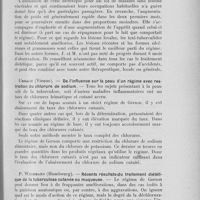 0109 - Page 97 - VIIIe congrès international de dermatologie et de syphiligraphie (Copenhague, 5-9 aout 1930). Thème III. — La tuberculose cutanée et son traitement. José M. Peyri et José Mercada — Etat actuel du traitement de la tuberculose cutanée. Nos résultats sur le traitement diététique / Urbach — De l’influence sur la peau d'un régime avec restriction du chlorure de sodium / P. Wichmann — Récents résultats du traitement diététique de la tuberculose cutanée ou muqueuse