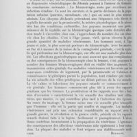 0423 - Page 414 - Analyses des principaux travaux reçus en novembre 1930. Contribution à la caractéristique du vénérisme actuel au point de vue de pathologie sociale, d’après les documents d’un dispensaire antivénérien, par E. S. Cheyne-Foghel. Roussky Vestnik Dermatologuii, 1930 / Contribution à la casuistique de l’angiokératome naeviforme, par S. L. Libermann. Roussky Vestnik Dermatologuii, 1930