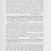 1036 - Page 1019 - Analyses des principaux travaux reçus en juillet 1934. Contribution à l'étude de l'ulcus vulvae acutum de lipschütz (Zur frage des ulcus vulvae acutum lipschütz), par D. Assnin et G. Sutejew. Archiv für dermatologie und syphilis, 1934 / Influence de la dermite expérimentale sur les fonctions des organes internes (Métabolisme des hydrates de carbone et des albumines, formule sanguine) (Der einfluss der experimentellen dermatitis auf den funklionszustand innerer organe) (Kohlenhydrat-und eiweiss-stoffwechsel, blutbild), par Wilhem Milbradt. Archiv für dermatologie und syphilis, 1934 / Sur les expériences avec le contenu des vésicules de sujets atteints de tuberculose cutanée (Ueber versuche mit bliischeirenhalt von hanttuberkuloesen) par Karl Siros. Archiv für dermatologie und syphilis, 1934