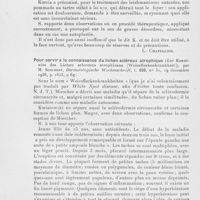 0314 - Page 314 - Analyses des principaux travaux reçus en décembre 1936. Sur les conséquences d'une pommade au tartrate d'antimoine et de potassium employée pour le traitement de la leishmaniose cutanée (Ueber nebenerscheinungen einer stibium-kalium-tartaricum-Salbe bei der behandlung der hautleishmaniose), par A. S. Selmanowitsch. Dermatologische wochenschrift / Pour servir à la connaissance du lichen scléreux atrophique (Zur kenniniss des Lichen sclerosus atrophicans par Weissfleckenkrankheit), par M. Schubert, dermatologische wochenschrift
