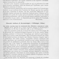 0327 - Page 327 - Analyses des principaux travaux reçus en décembre 1936. Hypersensibilité à la camomille (Dermatite et phénomènes généraux), par C. Fivoli. Il dermosifilografo / Les ondes courtes dans le traitement des affections cutanées et vénériennes, par E. Scolari et F. Chiale. Giornale italiano di dermatologia e sifilologia