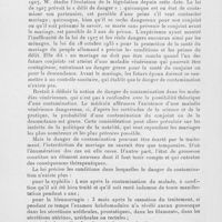 0410 - Page 410 - Analyses des principaux travaux reçus en janvier 1937. Les maladies vénériennes dans la loi sur l'état de santé propre au mariage (Die geschlechtskrankheitea im ehegesundheitsgesetz), par F. Werr. Dermatologische wochenschrift