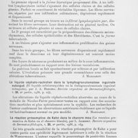 0413 - Page 413 - Analyses des principaux travaux reçus en janvier 1937. Diagnostic histologique des névrites lépreuses par la biopsie (Diagnostico histologico de las neuritis leproso mediante la biopsia), par P. Bosc. Revista argentina de dermatosifilologia, 1936 / Le liquide céphalo-rachidien dans la lymphogranulomatose inguinale subaiguë (El liquido cefalorraquideo en la linfogranulomatosis inguinal subaguda), par J. A. Herrera. Revista argentina de dermatosifilologia, 1936 / La réaction présomptive de Kahn dans le chancre mou (La reaccion presumtiva de Kahn en el chancro blando), par L. Jachesky. Revista argentina de Dermatosifilologia, 1936