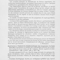 0416 - Page 416 - Analyses des principaux travaux reçus en janvier 1937. Périartérite noueuse ou maladie de Kussmaul-Maier (Periarteritis nudosa 0 enfermedad de Kussmaul-Maier), par L. E. Pierini, J. C. Lascano Gonzales. Revista argentina de dermatosifilologia / Contribution à l'étude de la maladie de Bowen des muqueuses (A propos d'un cas) (Contribucion al estudio de la enfermedad de Bowen de la mucocas (A proposito de un caso)), par M. Quiroga. Revista argentina de dermatosifilologia, 1936