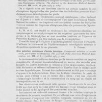 0908 - Page 904 - Analyses des principaux travaux reçus en juillet 1937. Eruptions érysipéloïdes récidivante des jambes; leur rapports avec les épidermomycoses des pieds (Récurrent erysipelas-like manifestations of the legs; their relationship to fungous infections of the feet), par Sulzberger, Rostenberg et Goetze. The journal of the American medical association, 1937 / Une solution composée d'acide tannique (Compound solution of tannic acid), par Fantus et Dyniewicz. The journal of the American medical association, 1937