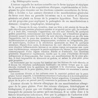 0212 - Page 210 - Analyses. 4m. — Mycoses. A. Scarpa. — Favus et favides de la peau glabre. Giornale italiano di dermatologia e sifilologia, décembre 1939 / G. Carrié et H. Zantoff. — Ueber das vorkommen der epidermophytia interdigitalis bei bergleuten (Sur la présence d'e. chez les mineurs). Dermatologische wochenschrift, 1941