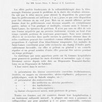 0112 - Page 110 - Société française de dermatologie et de syphiligraphie. Séance du 8 janvier 1942. Résultats éloignés de la sulfamidothérapie dans la blennorragie féminine, par Mm. Lucien Pékin, S. Boulle et E. Lafontaine