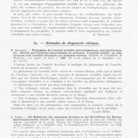 0316 - Page 314 - Analyses. Généralités (Articles d'ensemble). G. Stümpke. — Hautkrankheiten im Kriege (Les affections cutanées pendant la guerre). Dermatologische Wochenschrift / Méthodes de diagnostic clinique. H. Gougerot. — Phénomène de l'auréole invisible péri-eczémateuse, péri-psoriasique, etc., décelée par l'injection intraveineuse de colorants. L'auréole colorée ; sa comparaison avec l'auréole décolorée par Badigeon externe. Bulletin de l'Académie de Médecine / L. Vamos. — Die Bedeutung der infraroten Strahlen in der Darstellung der Hautge fässveränderungen (Intérêt des rayons infra-rouges pour la mise en évidence des lésions vasculaires de la peau). Tagung der Ungarischen Dermatologischen Gesellschaft, Budapest, 1940, in Dermatologische Wochenschrift
