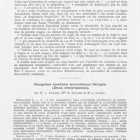 0512 - Page 510 - Société française de dermatologie et de syphiligraphie. Séance du 10 décembre 1942. Présentation de malades. Génétique du rutilisme, par M. A. Touraine / Gangrène insulaire microbienne bénigne (Deux observations), par M. A. Touraine, Mlle M. Saulnier et M. L. Caldier