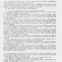 0093 - Page 91 - Société française de dermatologie et de syphiligraphie. Séance du 11 mars 1943. Présentation de malades. Syphilis gangréneuse. Inconstance du Proteus ou Bacillus gangrenae cutis, par Mm. H. Gougerot et A. Basset