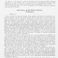 0212 - Page 206 - Société française de dermatologie et de syphiligraphie. Séance du 12 juillet 1945. Allocution de M. Clément Simon, Président sortant / Allocution de M. Pierre Fernet, Président