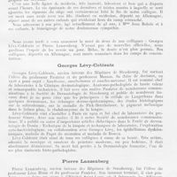 0323 - Page 307 - Société française de dermatologie et de syphiligraphie. Séance du 13 décembre 1945. Nécrologie. Jean Bobrie / Georges Lévy-Coblentz / Pierre Lanzenberg