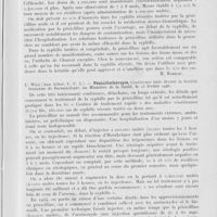 0061 - Page 57 - Analyses. 20ae. — Pénicillothérapie. J. Archambault. — La pénicilline dans le traitement des maladies vénériennes. L'Union médicale du Canada, juillet 1945 / U. Wile. — Pénicillothérapie, conférence faite devant la société française de dermatologie, au ministère de la santé, le 13 février 1946