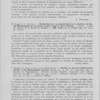 0188 - Page 176 - Analyses. 20g. — Syphilis (Séro-diagnostic). J. Kolmer, Cl. Kast et Elsa Lynch. — Studies on the role of spirochaeta pallida in the Wassermann reaction (Études sur le rôle du tréponème dans la réaction de Wassermann). American journal syphilis, gonorrhea and venereal diseases, mai 1941