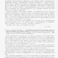 0400 - Page 382 - Analyses. 20w. — Syphilis (Arsénothérapie). Arsénones. Lepinay et Vinard. — Contribution à l'étude des « arsénoxydes » ou « arsénones » dans la thérapeutique de la syphilis. Bruxelles méd., 1946 / H. Eagle et R. Hogan. — Evaluation expérimentale des méthodes intensives dans le traitement de ta syphilis récente (An experimental évaluation of intensive methods for tho treatment of early syphilis). Vendredi Disease Information, 1943