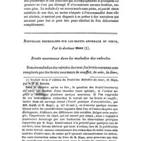 0078 - Page 70 - Mémoires et observations. Janvier 1841. Observation sur un cas de dystocie produite par un cloisonnement transversal du vagin compliqué de prolapsus. Par Ant. Danyau... / Nouvelles recherches sur les bruits anormaux du coeur. Par le docteur Hope. Bruits anormaux dans les maladies des valvules
