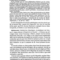 0101 - Page 93 - Revue générale. Pathologie et thérapeutique médicales. Oblitération de la veine cave inférieure (Circulation veineuse supplémentaire après l) ; observ. par le M. docteur Gely / Névralgies (Recherches théoriques et pratiques sur les ) ; par C. James..