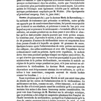 0104 - Page 96 - Revue générale. Pathologie et thérapeutique médicales. Cancer (Du) ; par le docteur Walshe. / Taenia (Traitement du) ; par le docteur Merk de Ravensburg