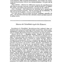 0118 - Page 110 - Séances de l'Académie royale de Médecine. Séance du 22 décembre. / Séances de l'Académie royale des Sciences. Séance du 28 déc. Diabète sucré