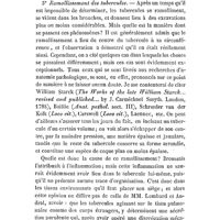 0162 - Page 154 - Mémoires et observations. Février 1841. Considérations sur les lésions anatomiques et sur la curabilité de la phthisie pulmonaire. Par M. Valleix... Art. 1er. - Du développement du ramollissement des tubercules, et des modifications que produit leur présence dans la circulation pulmonaire. 2° Etat des vaisseaux sanguins dans les poumons envahis par les granulations grises et les tubercules crus / 3° Ramollissement des tubercules