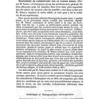 0360 - Page 351 - Revue générale. Pathologie et thérapeutique médicales. Huile de croton dans les névralgies (De l'administration de l') ; par le docteur Newbigging. / Traitement de l'hémoptysie par le tartre stibié, (Du) par M. Nonat. / Pathologie et Thérapeutique chirurgicales. Amputations (Recherches statistiques sur les)