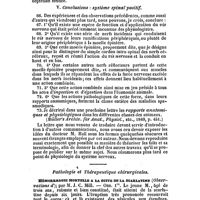 0502 - Page 493 - Revue générale. Anatomie et physiologie. Système nerveux (Fonctions du). Première lettre de Marshal-Hall au professeur J. Müller. / Pathologie et thérapeutique chirurgicales. Hémorrhagie mortelle à la suite de la scarlatine (Observations d') ; par M. J. C. Mill