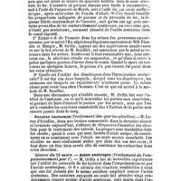 0514 - Page 505 - Séances de l'Académie royale de Médecine. Séance du 16 mars. Acide arsénieux (Empoisonnement par l'). / Calculs urinaires (Traitement des - par les alcalins). / Séance du 23 mars. Acide arsénique (Traitement de l'empoisonnement par l')