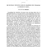 0082 - Page 78 - Revue critique. Des nouvelles tentatives faites en angleterre pour réhabiliter la résection du genou. Par le Dr E. Follin