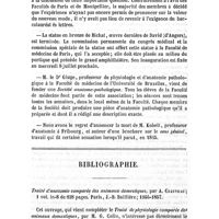 0127 - Page 123 - Variétés. / Bibliographie. Traité d'anatomie comparée des animaux domestiques, par A. Chauveau... Paris. J.-B. Baillière. 1855-1857