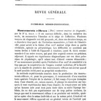 0225 - Page 221 - Revue critique. Histoire d'une catalepsie ayant duré pendant plusieurs mois, par le professeur J. Skoda (Zeitschrift der K. K. Gesellschaft der Acrizte zu Wicn. 8e année. IIe vol. Vienne. 1852. p. 404). / Revue générale. Pathologie médico-chirurgicale. Mouvements réflexes (Des) comme moyens de diagnostic, par le Dr A. Stich