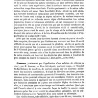 0230 - Page 226 - Revue générale. Pathologie médico-chirurgicale. Phlébite des gros troncs veineux du cou après l'accouchement. / Cancer (traitement par l'application d'une solution de chlorure de zinc), par M. Stanley