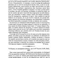 0515 - Page 511 - Bibliographie. Traité d'hygiène navale, par le Dr Fonssagrives... / La Vaccine, ses conséquences funestes ; par le Dr Villette. In-8° ; Paris, 1857