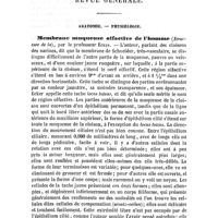0598 - Page 594 - Revue générale. Anatomie. - Physiologie. Membrane muqueuse olfactive de l'homme (Structure de la ), par le professeur Ecker