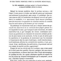 0670 - Page 666 - Mémoires originaux. Décembre 1857. Études sur la constitution chimique des éléments et des tissus nerveux chez la sangsue médicinale. Par MM. Leconte... et Ernest Faivre..
