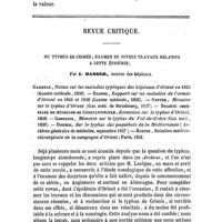 0720 - Page 716 - Mémoires originaux. Décembre 1857. Description d'une difformité du thorax, avec perte de substance des côtes, suivie de remarques sur les mouvements du coeur. Par le Dr Frickhoeffer, d'Idstein. / Revue critique. Du typhus de crimée ; examen de divers travaux relatifs à cette épidémie. Par L. Danner..