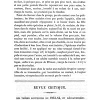 0078 - Page 78 - Mémoires originaux. Janvier 1865. Notes pour servir à l'histoire de la variole. Par le Dr Limousin... / Revue critique. Des thèses soutenues en 1863-64, et récompensées par la faculté de médecine de Paris