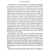 0034 - Page 34 - Mémoires originaux. Mémoire sur les luxations traumatiques du bassin. Par le Dr Salleron
