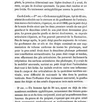 0124 - Page 124 - Mémoires originaux. De la dactylite syphilitique. Par B.-H. Taylor..., Janvier, 1871. Traduction par M. Foix... Cas de Lüche