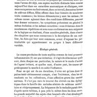 0284 - Page 284 - Mémoires originaux. Étude sur les myélites chroniques diffuses. Par H. Hallopeau... Des myélites chroniques diffuses / Étiologie générale