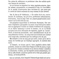0523 - Page 523 - Mémoires originaux. De l'ulcération des veines jugulaires. Par le Dr G. Cross. (Extrait de «The American Journal of the Medical sciences.» Avril 1871.). Par M. A. d'Espine... Obs. IX / Obs. X / Obs. XI