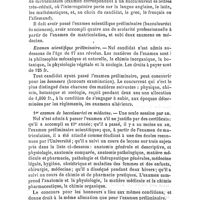 0631 - Page 631 - Variétés. Examen scientifique préliminaire. 1er examen de baccalauréat en médecine / 2e examen de baccalauréat en médecine. - Une seule session annuelle
