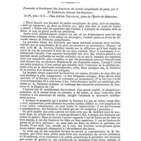 0640 - Page 640 - Index bibliographique. Pronostic et traitement des fractures de jambe compliquées de plaie, par le Dr Demeules (interne des hôpitaux). In-8°, prix : 2 fr. – Chez Adrien Delahaye, place de l'Ecole-de-Médecine