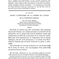 0197 - Page 197 - Mémoires originaux. Étude sur le névrome plexiforme. Par le Dr A. Cartaz. / Du rapport entre l'anévrysme de la crosse de l'aorte et la pneumonie caséeuse. Par le Dr Victor Hanot ... (Suite)