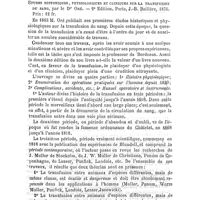 0634 - Page 634 - Bibliographie. Études historiques, physiologiques et cliniques sur la transfusion du sang, par le Dr Oré. 2e Edition, Paris, J.-B. Baillière, 1876...