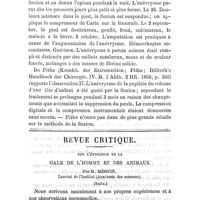 0714 - Page 714 - Mémoires originaux. La compression digitale et la flexion appliquées au traitement des anévrysmes. Par le docteur George Fischer (de Hanovre). (Mémoire publié dans le tome CIII du Vierteljahrschrift, 1869, traduit par L. Regnier...) (Suite et fin) / Revue critique. Sur l'étiologie de la gale de l'homme et des animaux. Par M. Mégnin... (Suite)