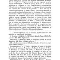 0250 - Page 250 - Variétés. Mentions honorables. / Internes titulaires. / Internes provisoires